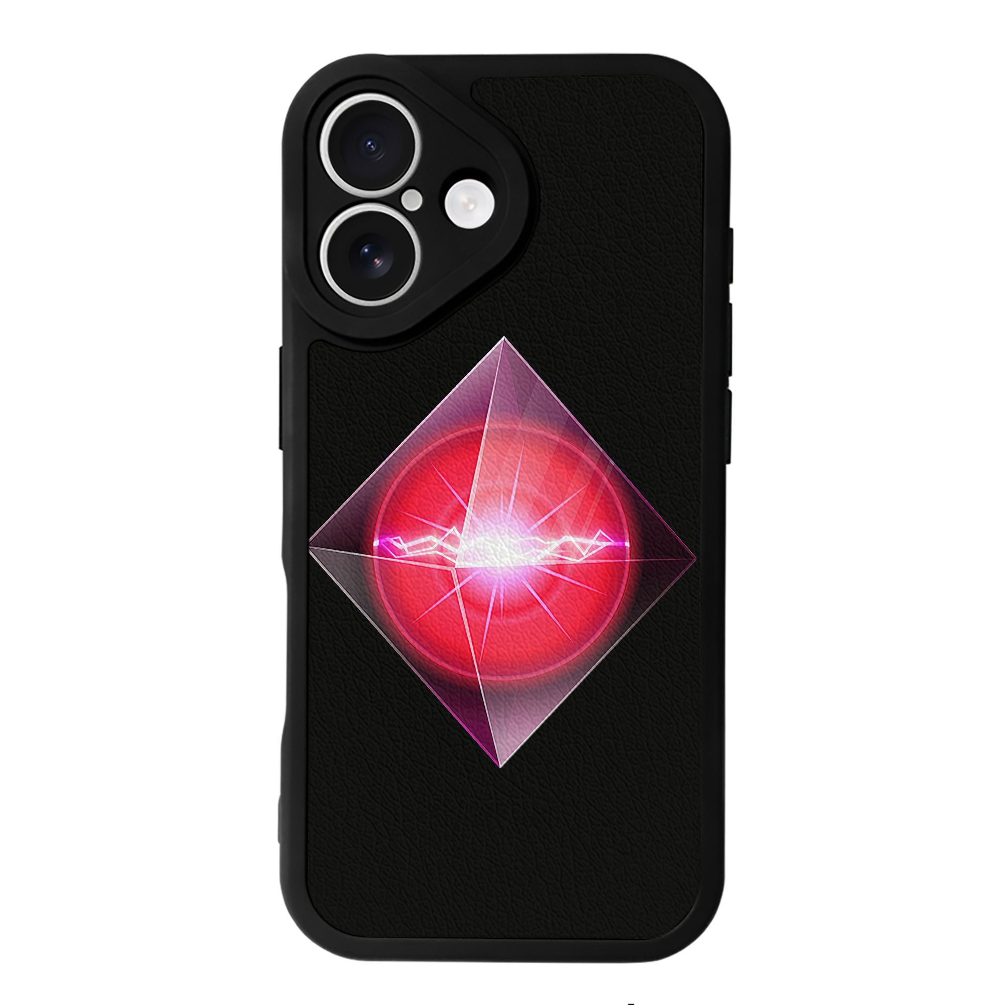 遊☆戯☆王 Yu-Gi-Oh! 【iPhone 16シリーズ対応】シリコンスマホケース（レザー調） 材質：シリコン